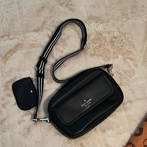 Kate Spade Leather Camera Bag 🖤🤍✨